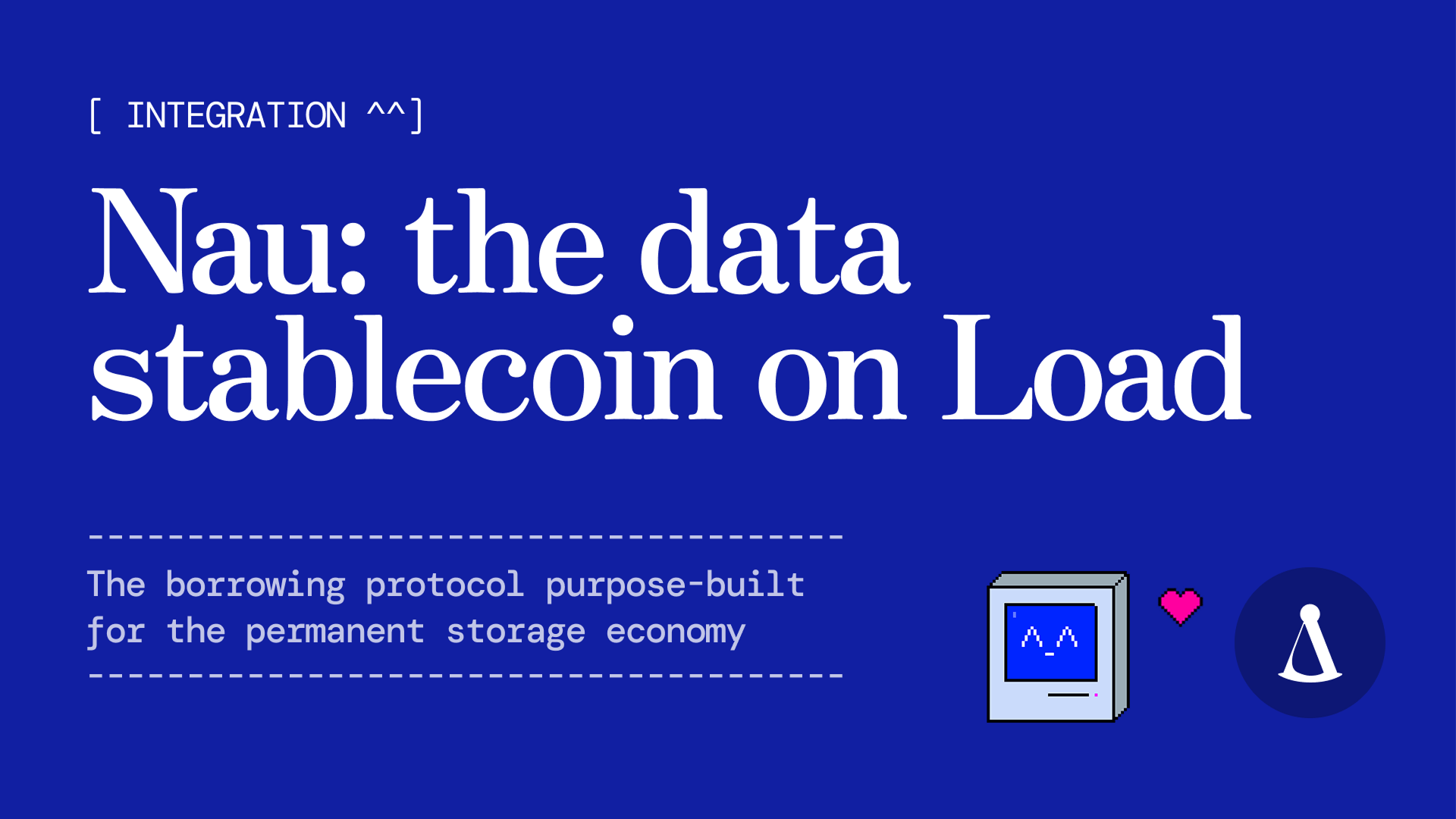 Nau launches a data stablecoin on Load Network for capital-efficient storage