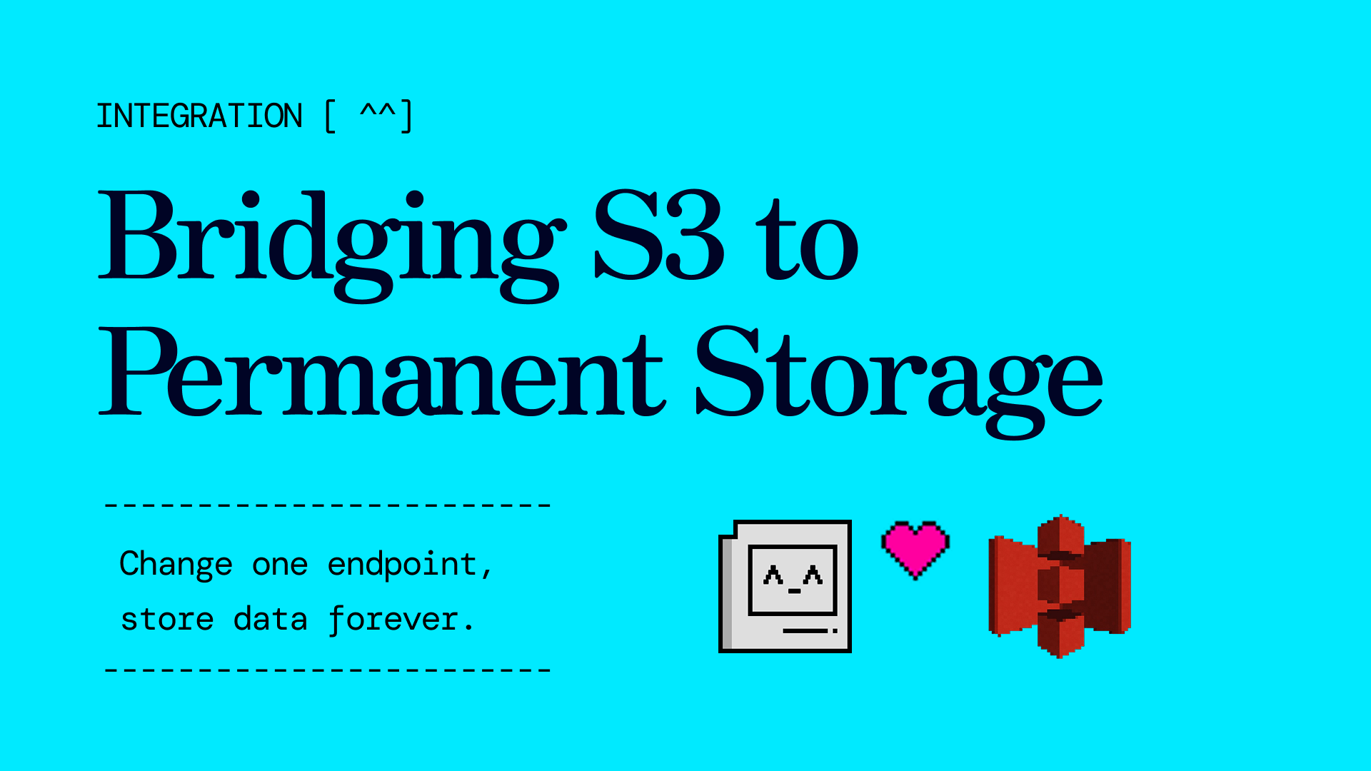 Permanent storage for S3: Load's AWS S3 integration