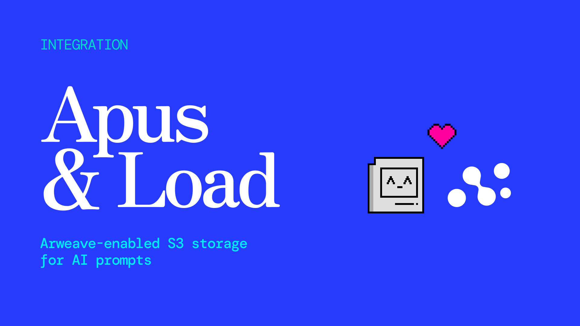 Apus x Load: Load S3 in the deterministic onchain AI stack 
