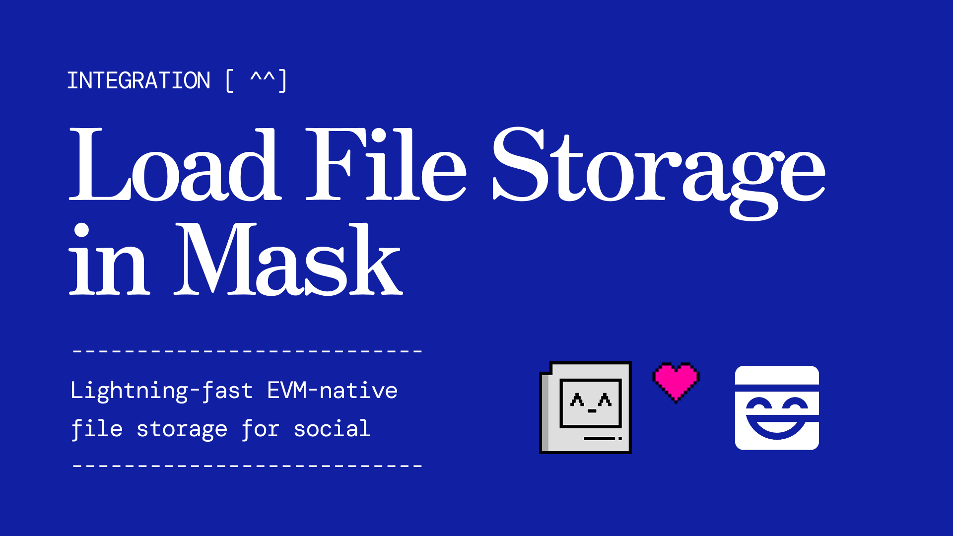 Mask Integrates Load for Decentralized Social Storage