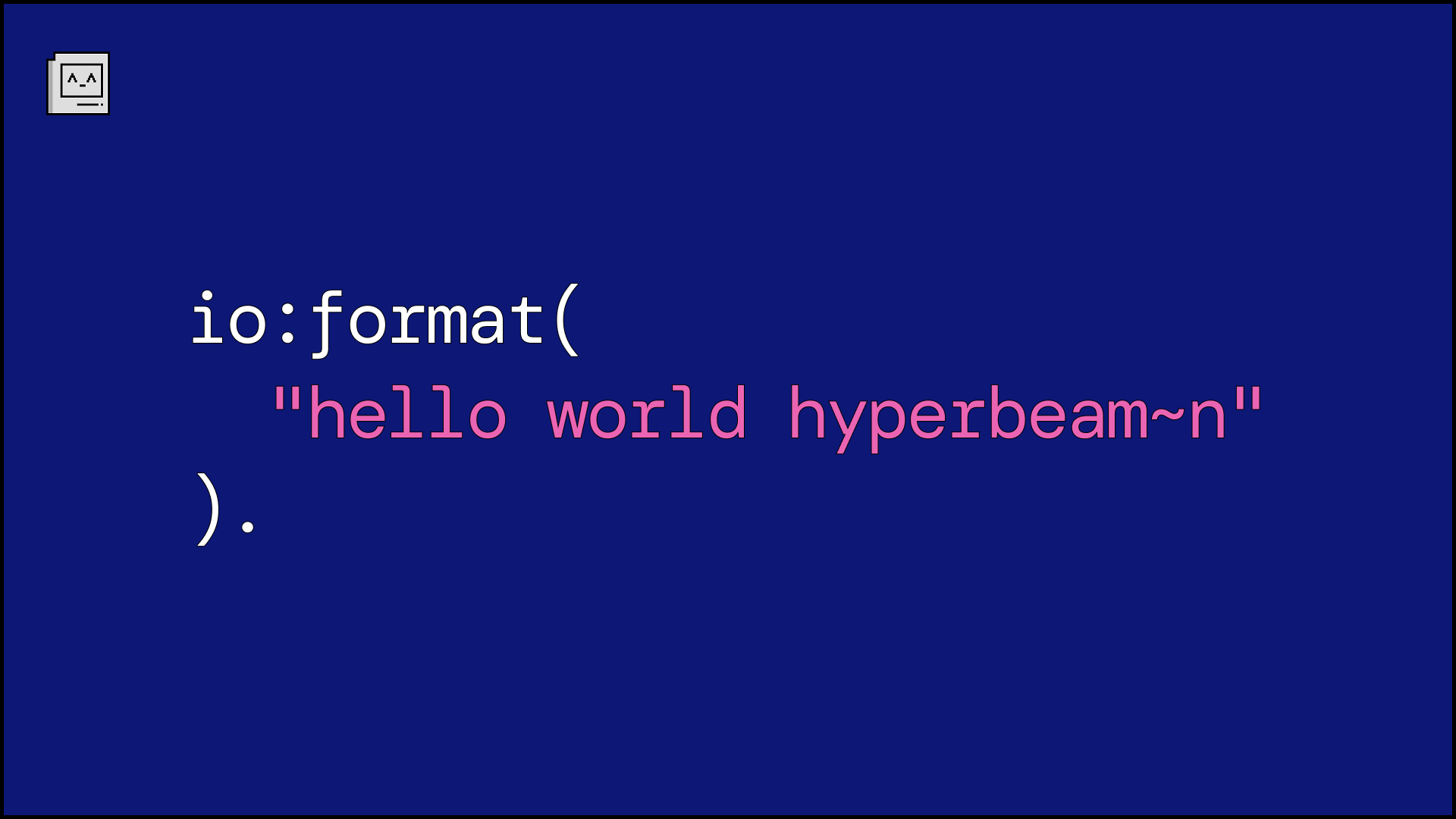 hello world hyperbeam